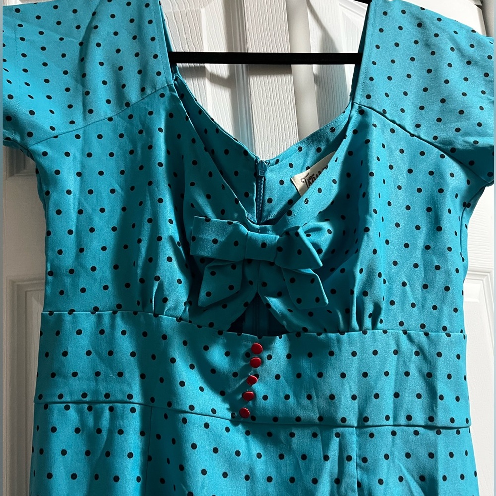Vintage Tatyana Polka Dot Dress